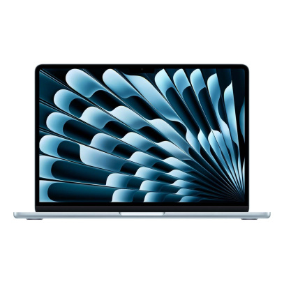 Apple MacBook Air 13" (M4 10C CPU, 8C GPU, 2025) 16/256Gb SSD (MC6T4) Sky Blue, «голубое небо»