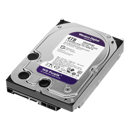 Жесткий диск HDD 3.5" WD Purple 4Tb Serial ATA III, 5400 об/мин (WD43PURZ)