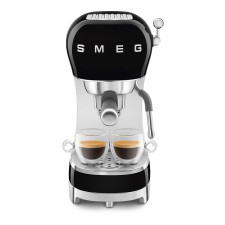 Кофемашина эспрессо SMEG 50s style (ECF02BLEU) Черный