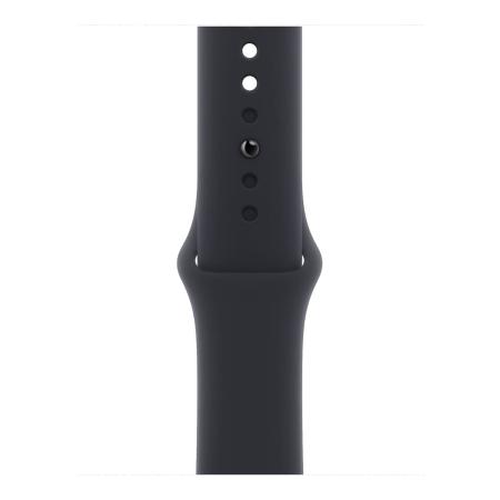 Apple Watch Series 9, 41 мм корпус из алюминия цвета «Midnight», ремешок Sport Band размера S/M цвета «Midnight»
