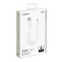 Дата-кабель Deppa USB - Lightning витой, 1,5 м (72120) Белый