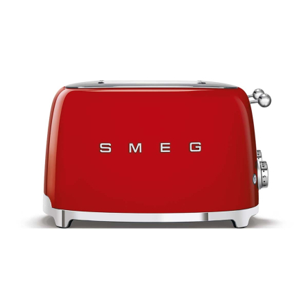 Тостер на 4 ломтика SMEG 50s style (TSF03RDEU) Красный