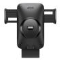 Автомобильный держатель с функцией беспроводной зарядки Baseus Wisdom Auto Alignment Car Mount Wireless Charger (QI 15W) Air Outlet Base (CGZX000001) Черный