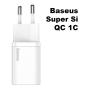 Зарядное устройство USB Type-C Baseus Super Si Quick Charger 1C 20Вт EU (CCSUP-B02) Белый
