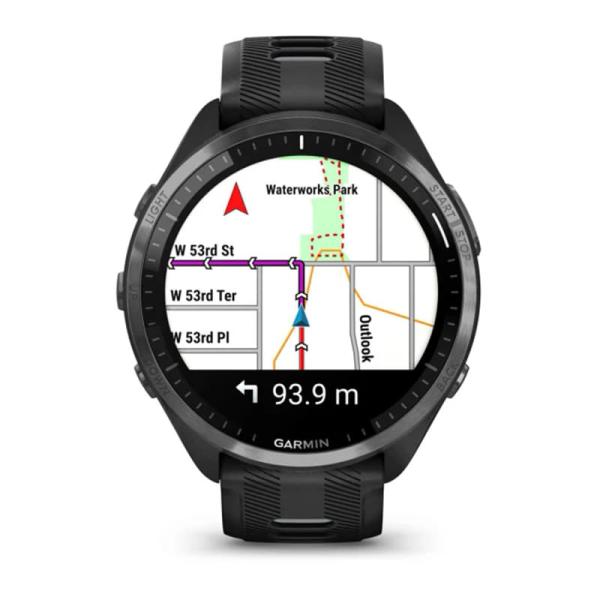 Часы Garmin FORERUNNER 965 Black, черный