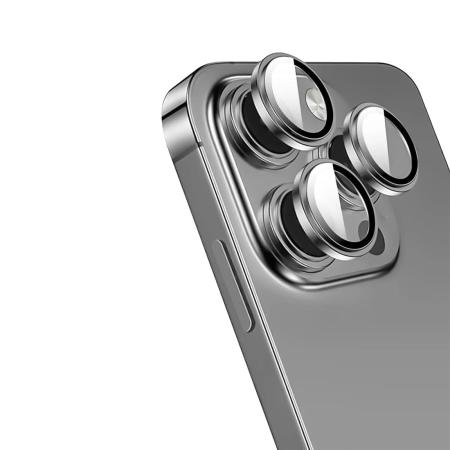 Защитное стекло для камеры iPhone 15/15 Plus SUPGLASS Anti Glare Camera lens glass (XC-31) Чёрный