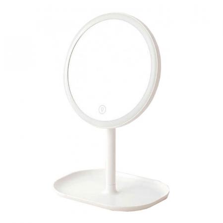 Зеркало Xiaomi косметическое для макияжа с подсветкой Jordan & Judy LED Makeup double Mirror (NV529) Белый