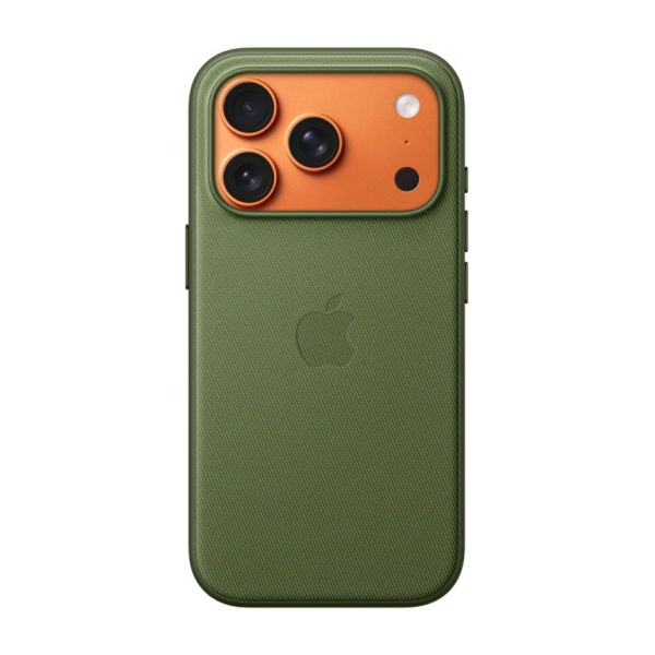 Чехол для iPhone 17 Pro с MagSafe Apple TechWoven Case тканевый (original) Green, зёленый