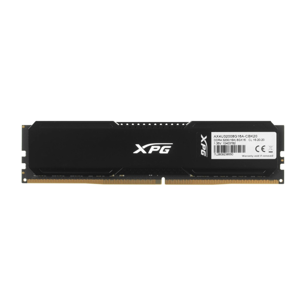 Оперативная память ADATA AX4U32008G16A CBK20 DDR4 8GB 3200MHz DIMM 1x8