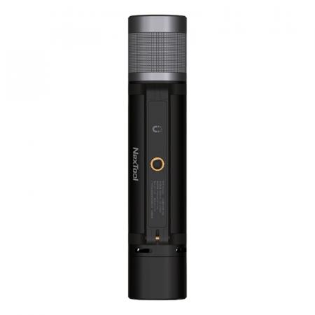 Фонарик Xiaomi NexTool Natuo Outdoor 12в1 Thunder Music Flashlight - фонарь, повербанк, колонка, цветомузыка (NE20161) Черный