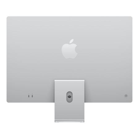 Apple iMac 24" (M3, 8C CPU, 8C GPU, 2023) Retina 4,5K, 8Gb, 256Gb SSD (MQR93) Silver, серебристый