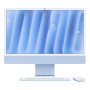 Apple iMac 24" (M4 10C CPU, 10C GPU, 2024) Retina 4,5K, 16Gb, 512Gb SSD (MWV33) Blue, синий