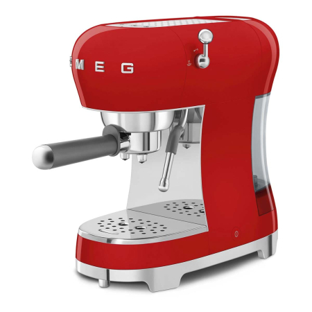 Кофемашина эспрессо SMEG 50s style (ECF02RDEU) Красный