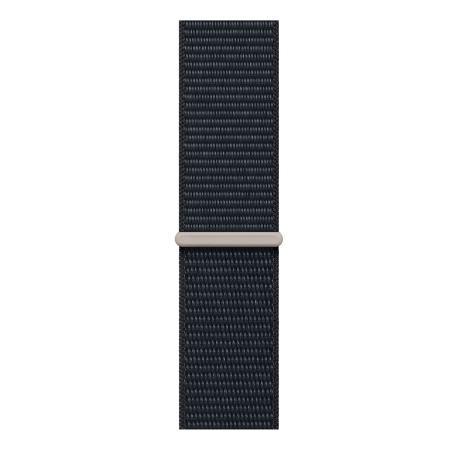 Apple Watch SE (2023), 44 мм корпус из алюминия цвета «Midnight», ремешок Sport Loop цвета «Midnight»