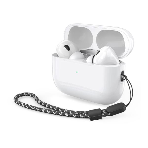 Беспроводные наушники с микрофоном Deppa Air Pro ANC, TWS, BT 5.2, 300 мАч, ANC, QI (44194) Белый