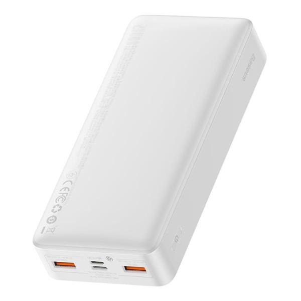 Внешний аккумулятор Baseus 20000mAh Bipow Digital Display Fast Charge Power Bank 20Вт Overseas Edition PPBD20K (PPBD050302) челый