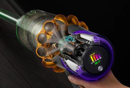 Пылесос Dyson V15s Detect Submarine (SV47) Yellow/Nickel, желтый/никель