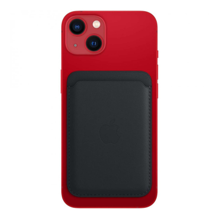 Картхолдер Apple MagSafe для iPhone Midnight, чёрный