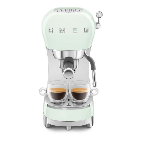 Кофемашина эспрессо SMEG 50s style (ECF02PGEU) Пастельный зеленый