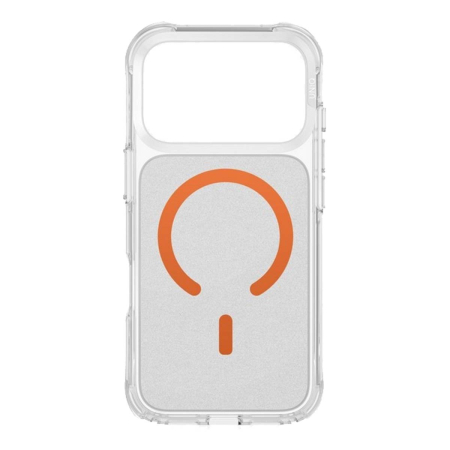 Чехол для iPhone 17 Pro с MagSafe 6.3" UNIQ HYBRID LIFEPRO XTREME (IP6.3P(2025)-LXAFMFCLRVO) Прозрачно-оранжевый