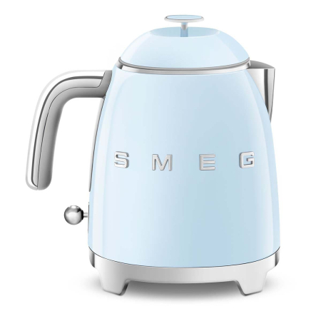 Мини-чайник электрический SMEG 50s Style (KLF05PBEU) Pastel Blue, пастельный голубой