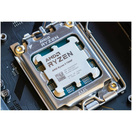 Процессор AMD Ryzen 5 7500F, 3.70 ГГц (Turbo 5.00 ГГц), AM5, OEM (100-000000597)