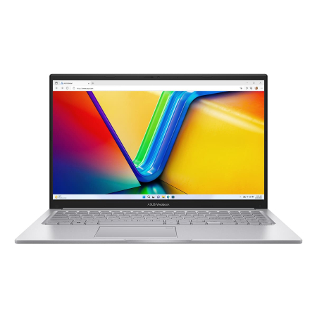 Ноутбук 15.6" ASUS VivoBook 15 (X1504VA-BQ286) Intel Core i5 1335U, 8Gb DDR4, SSD 512Gb, Intel Iris Xe Graphics, FullHD, DOS Cool Silver, серебристый