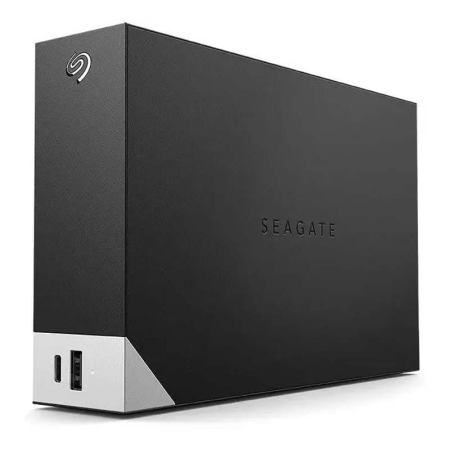 Внешний жесткий диск Seagate One Touch Hub Type-C 3.5", 10Tb (STLC10000400) черный