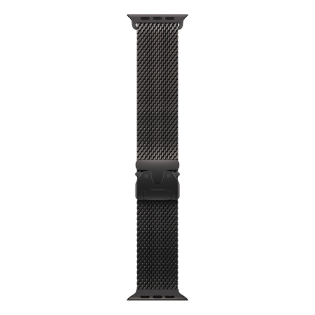 Apple Watch Ultra 4, 49 мм корпус из титана цвета «Black», ремешок Titanium Milanese Loop цвета «Black» размера M