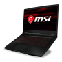Ноутбук 15.6" MSI GF63 Thin (12UC-1094XRU) Intel Core i5 12450H, 8Gb DDR4, SSD 512Gb, NVIDIA RTX3050 4Gb, FullHD, DOS Black, чёрный
