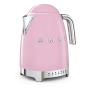 Чайник электрический SMEG 50s Style с регулируемой температурой (KLF04PKEU) Pink, розовый