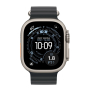Apple Watch Ultra 3 (2025), 49 мм корпус из титана цвета «Natural», ремешок Ocean Band цвета «Black»