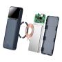 Внешний аккумулятор Baseus 10000mAh Magnetic Wireless Fast Charging Power Bank 20W PPCX010201 (PPCXW10-C) Синий